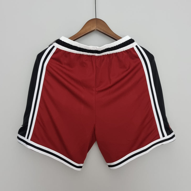 Shorts  Miami Heat Red Black NBA