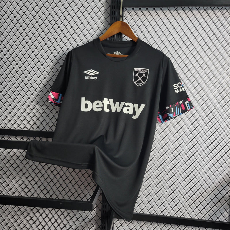 CAMISA DO WEST HAM 22/23 BLACK