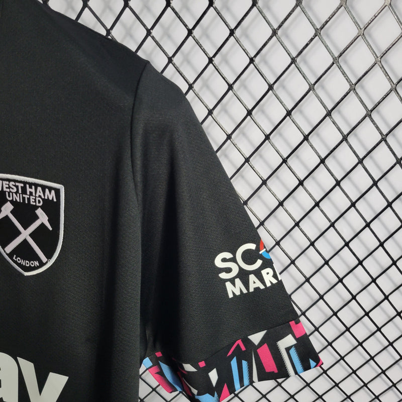 CAMISA DO WEST HAM 22/23 BLACK