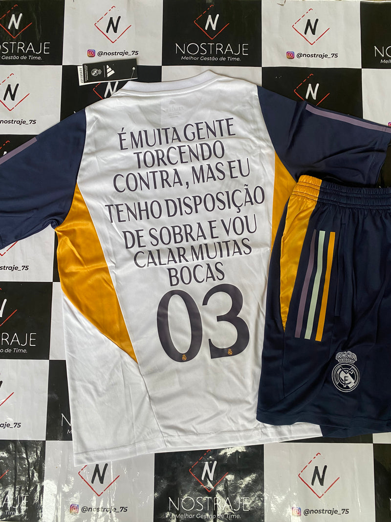 CONJUNTO REAL MADRID 24/25 PERSONALIZADO