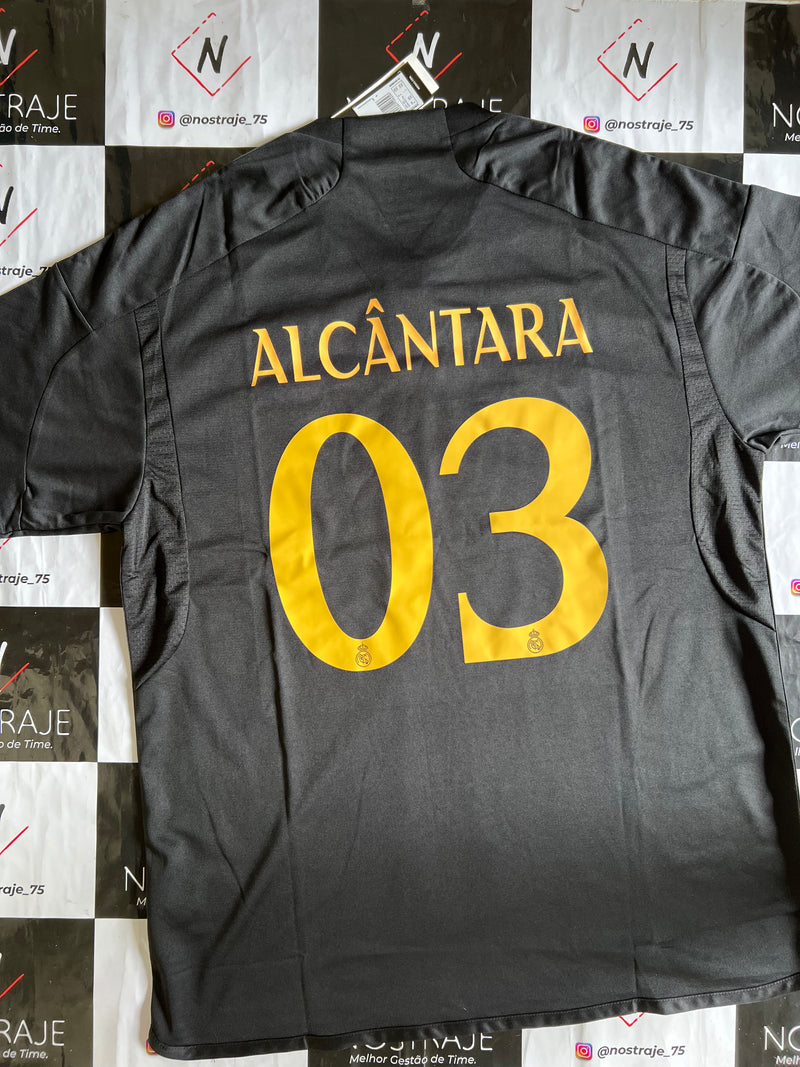 CAMISA DO REAL MADRID PERSONALIZADA 24/25