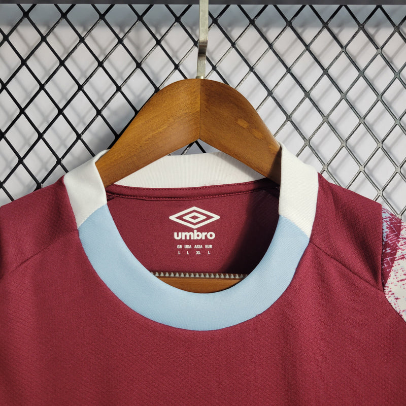 CAMISA DO WEST HAM 22/23 VERMELHO