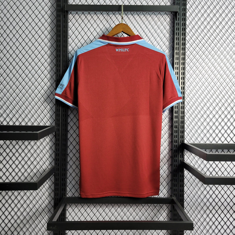 CAMISA DO WEST HAM 21/22 VERMELHO